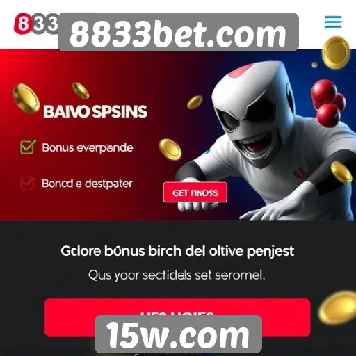 Ofertas de bônus em 8833bet.com