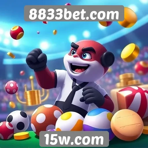 Variedade de jogos disponíveis em 8833bet.com