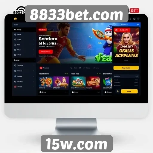 Interface do usuário em 8833bet.com é intuitiva