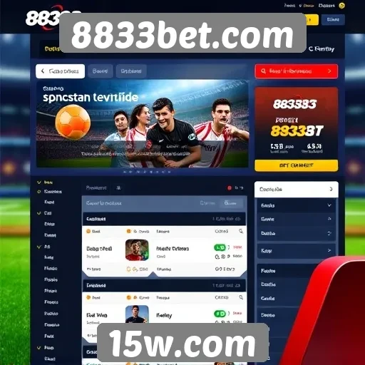 Revisão da interface do usuário no 8833bet.com